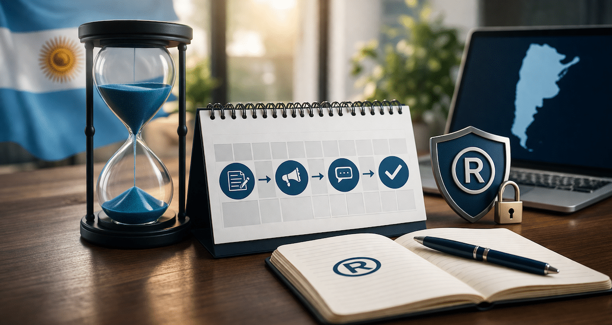 ¿Cuánto tarda registrar una marca en Argentina? Tiempos reales del INPI Imagen